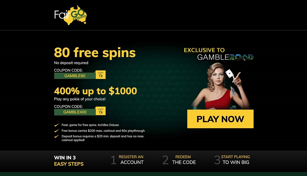 Win Big with Fair Go Casino Exclusive No Deposit Bonuses, Free Spins